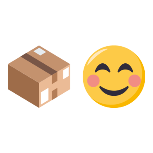 📦😊 Emoji Domain EmojiOne rendering
